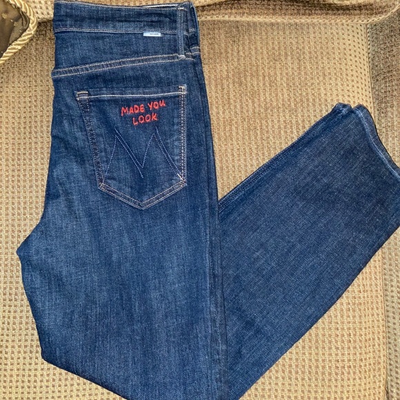 mother made you look jeans